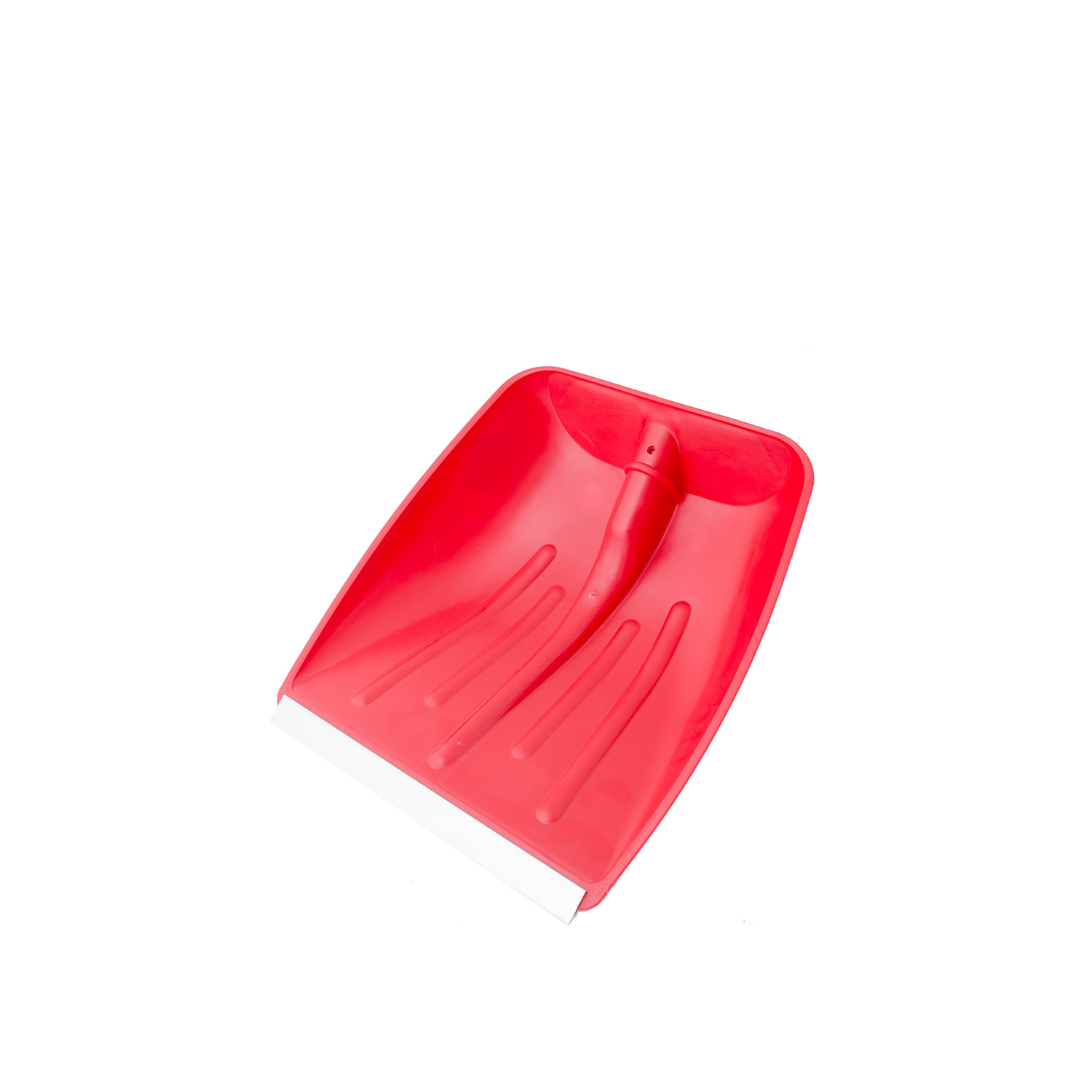 Lopata za snijeg PVC 39cm Crvena s Alu profilom NE Nasađena